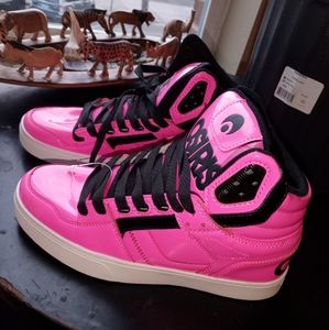 hot pink Osiris shoes